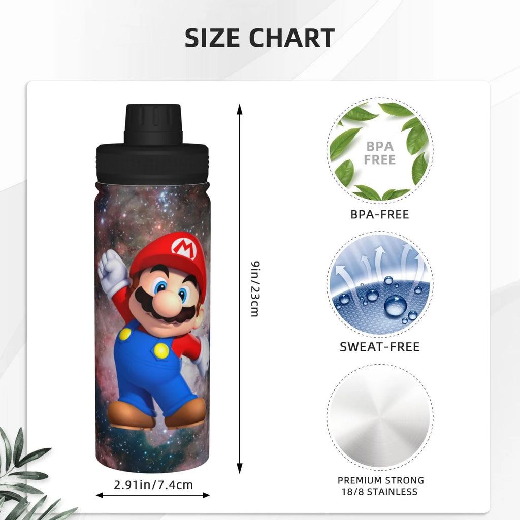 18OZ Insulated Stainless Steel Water Bottle E98693