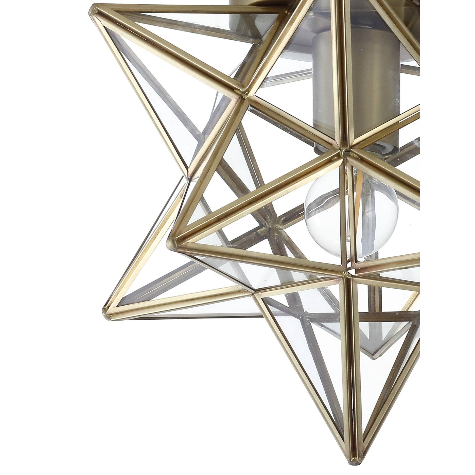 Gold LED Flush Mount Z1516