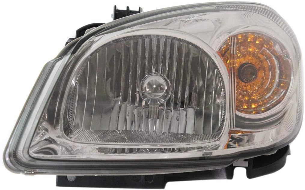 2008 2010 Chevy Cobalt Headlight Assembly Driver Side with Bulbs P324