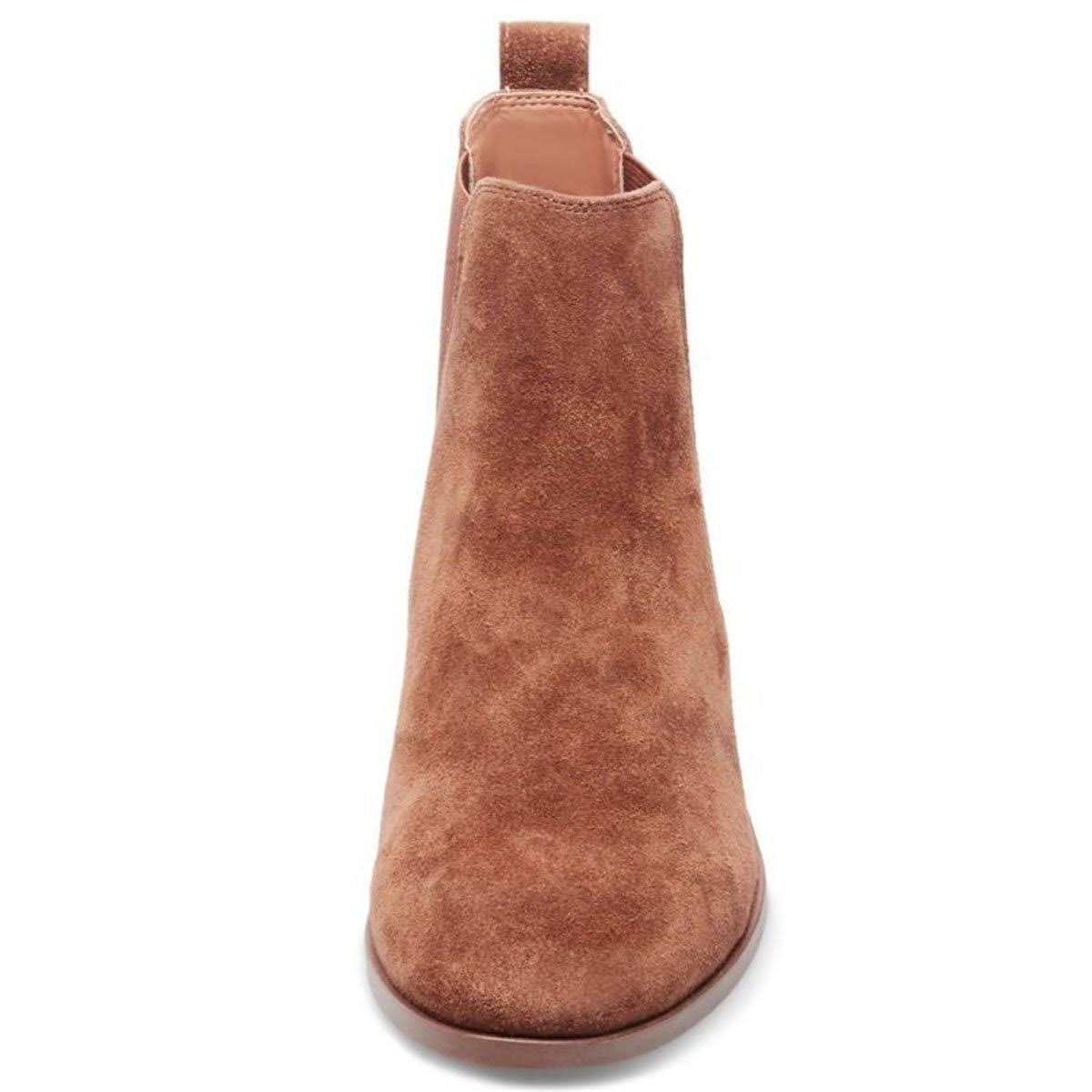 Cognac Suede Dress Shoes Q312