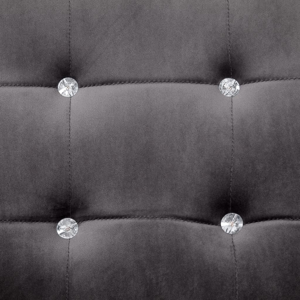 2-Seater Sofa Dark Gray W445