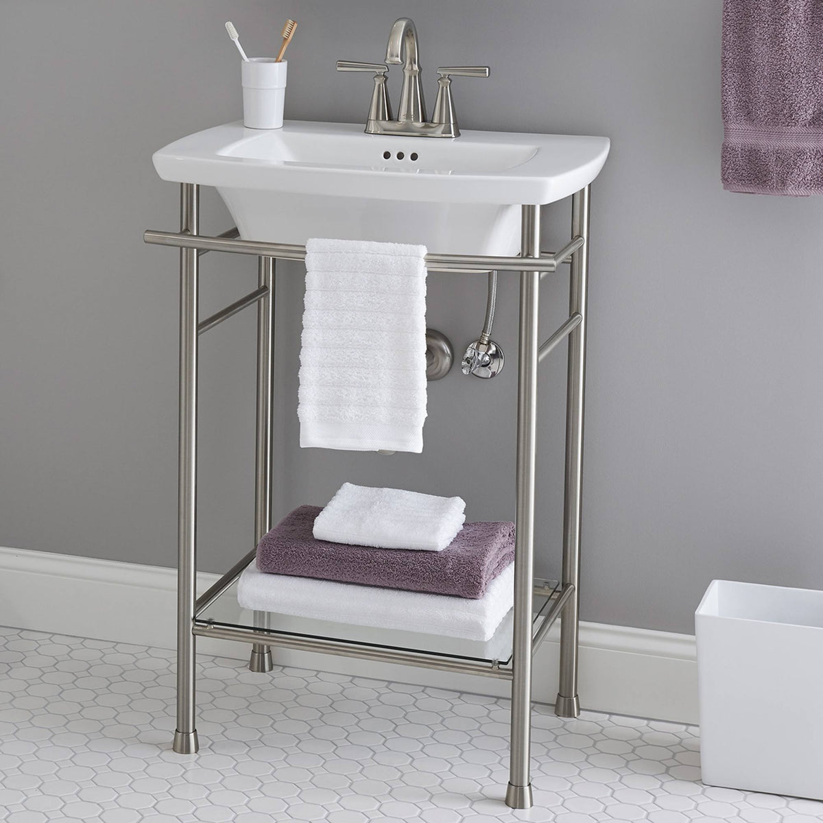 Console Chrome Leg U600