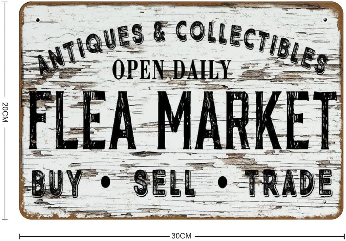 Retro Metal Tin Sign 8"x12" A5294