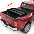 Soft Tri-Fold Truck Bed Tonneau Cover for 2009-2022 Dodge Ram 1500, 5.6 Ft Bed D277