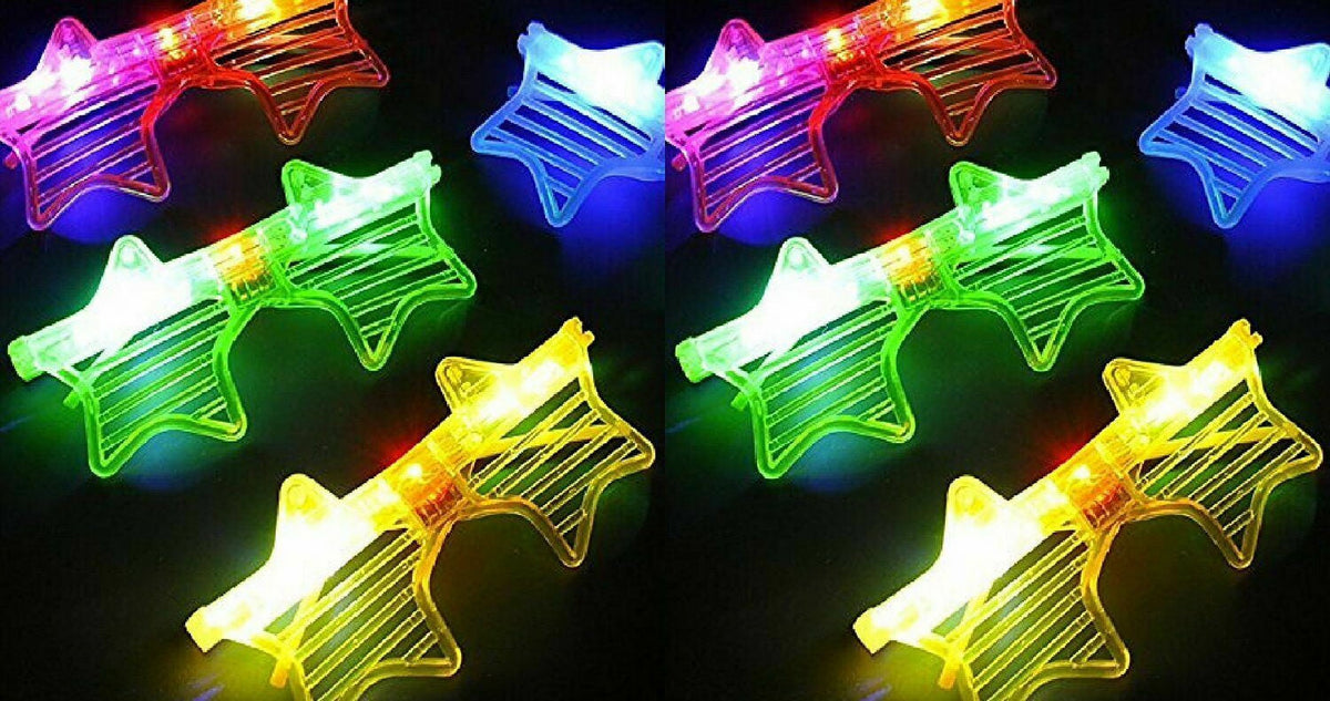 Multi Colored LED Light Up Sunglasses R824376
