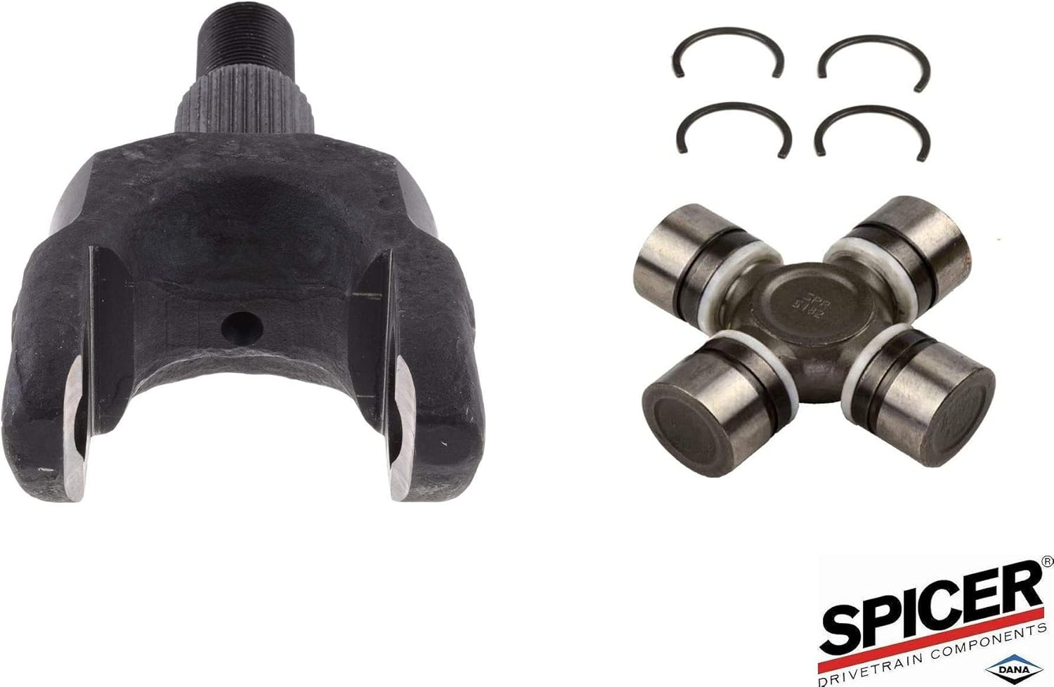 Chromoly Axle Stub Shaft and U Joint P40582