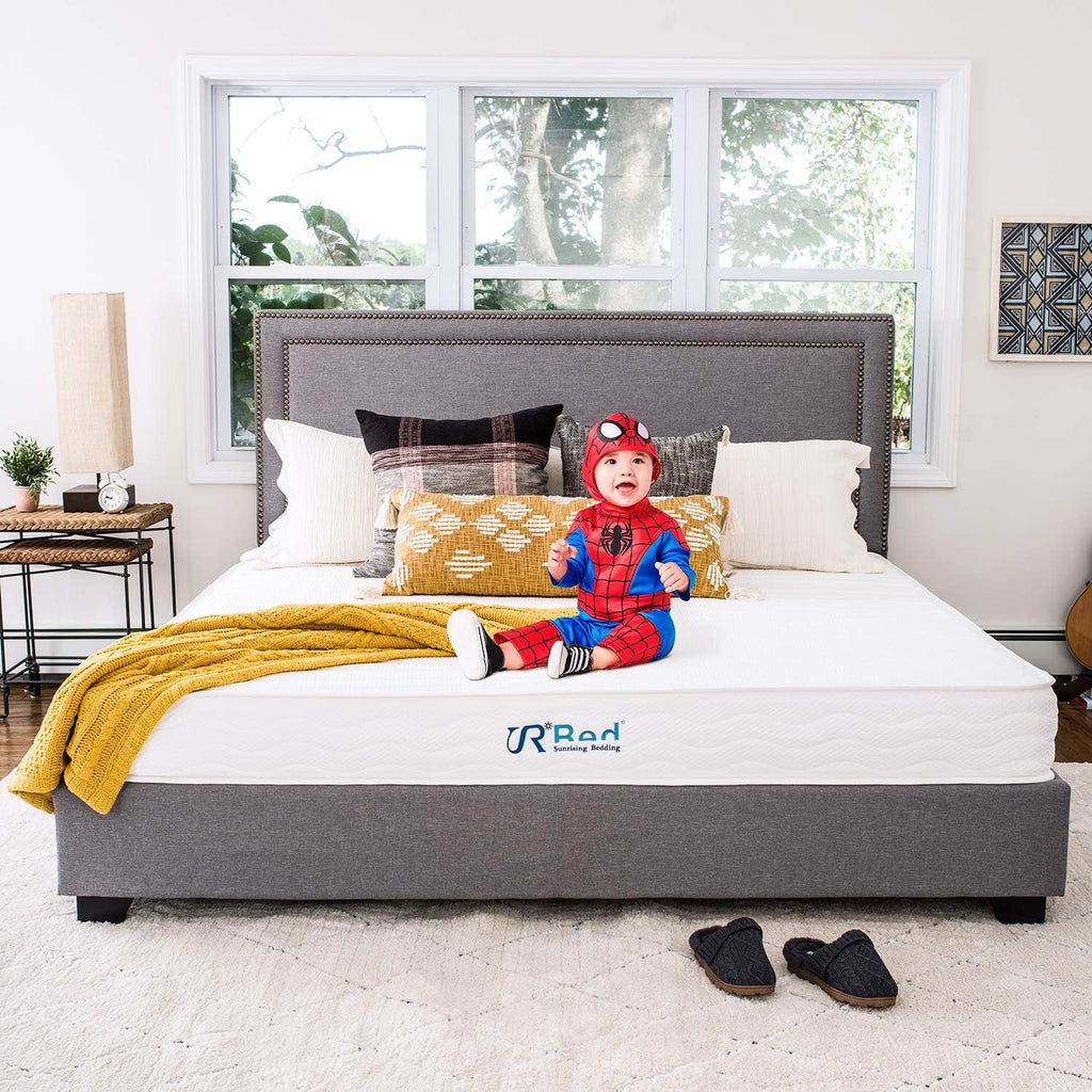 8 inch Natural Latex Twin Mattress with Pocket Coil T48253