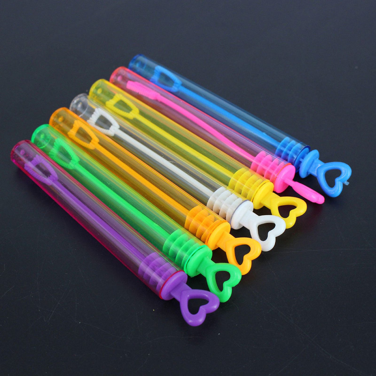 12Pcs Star Heart Shape Bubble Wands Toys A759141