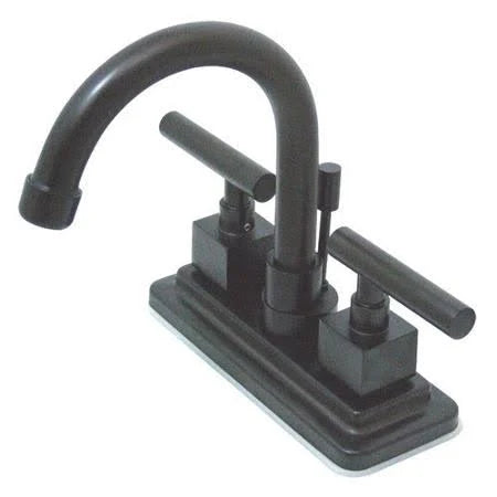 Polished Chrome Centerset Lavatory Faucet with Pop-Up M703