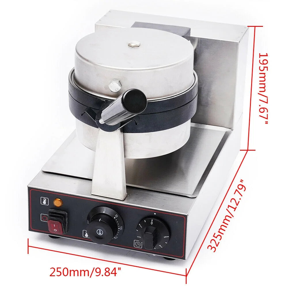Electric Burger Waffle Maker Machine Panini Hamburger Press A583