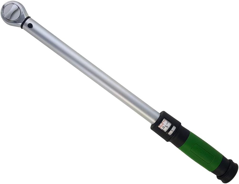 Click-Style Torque Wrench (3/8-Inch Drive) (50-250 In.-lb, 6-28 N.m) Pack of 2 B568437