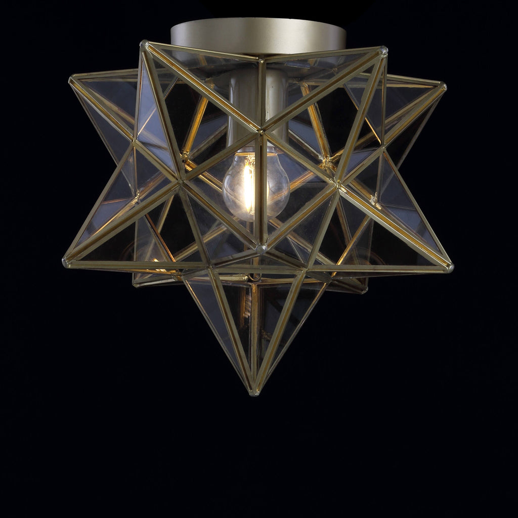 Gold LED Flush Mount Z1516