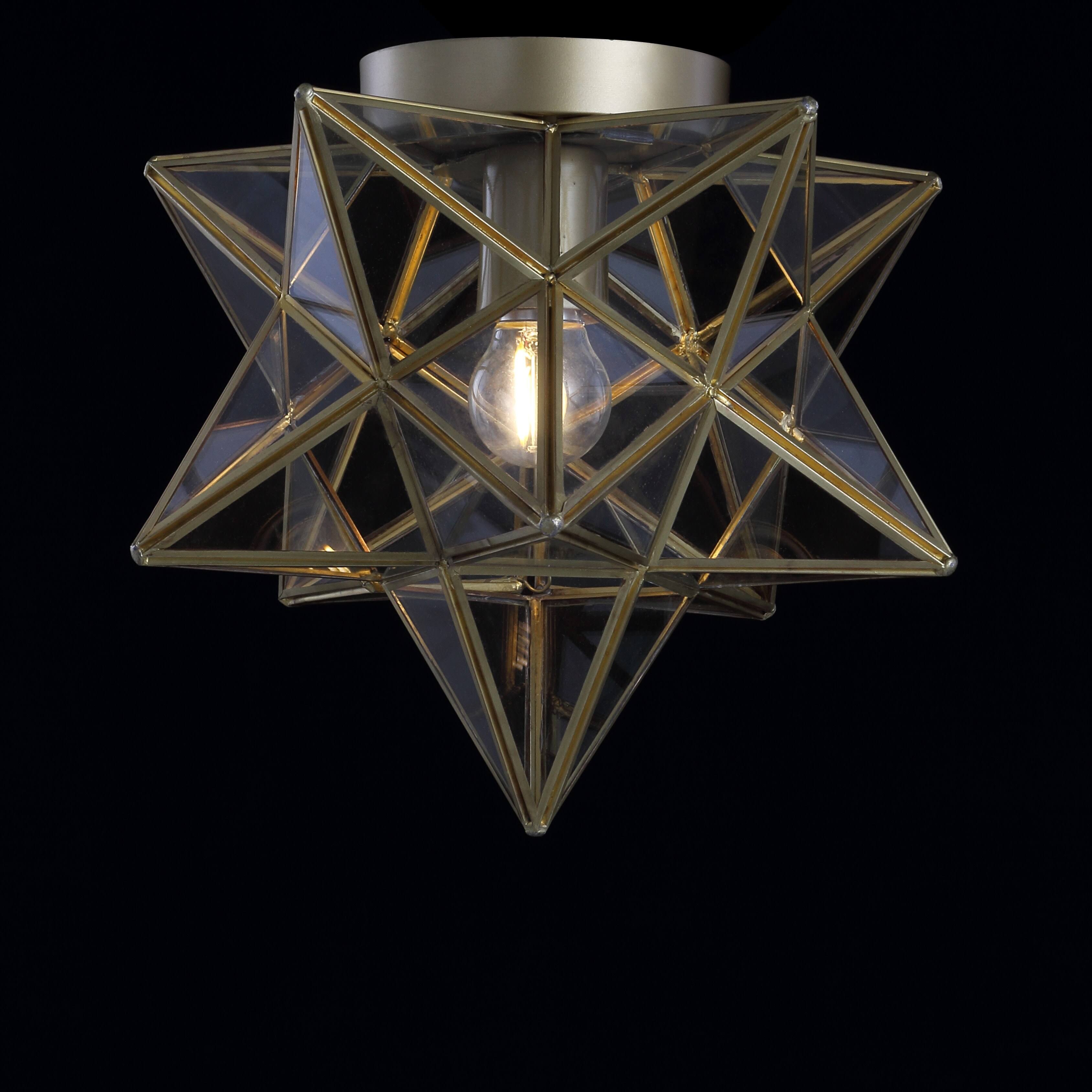 Gold LED Flush Mount Z1516