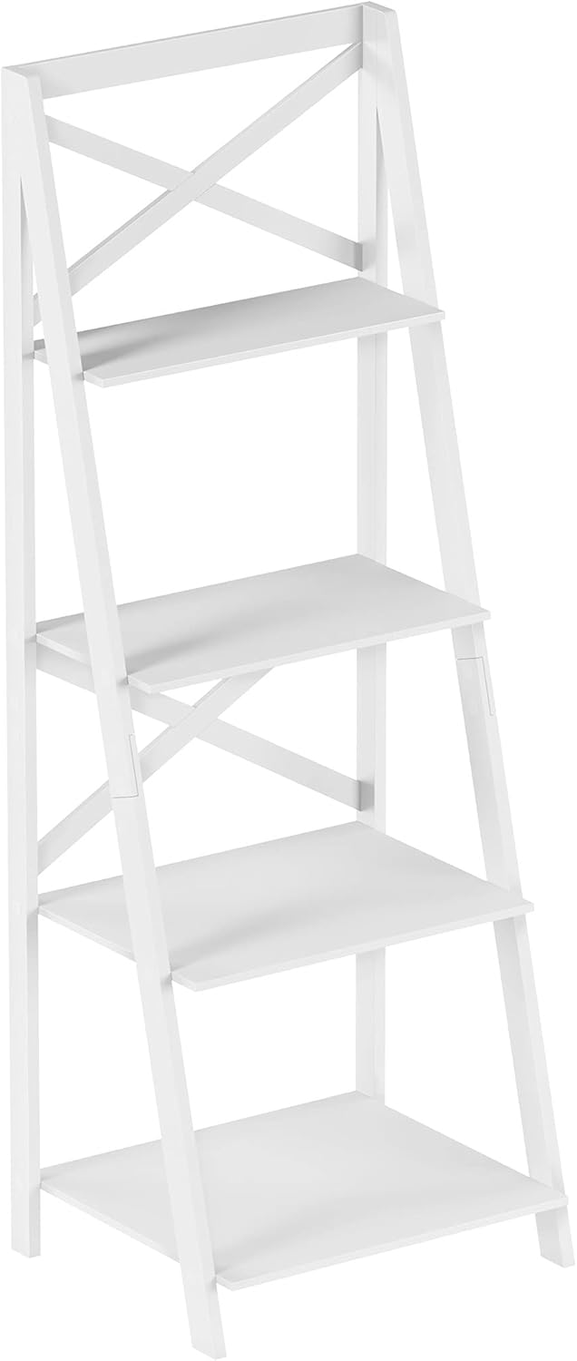 Gray Ladder Bookshelf D742394