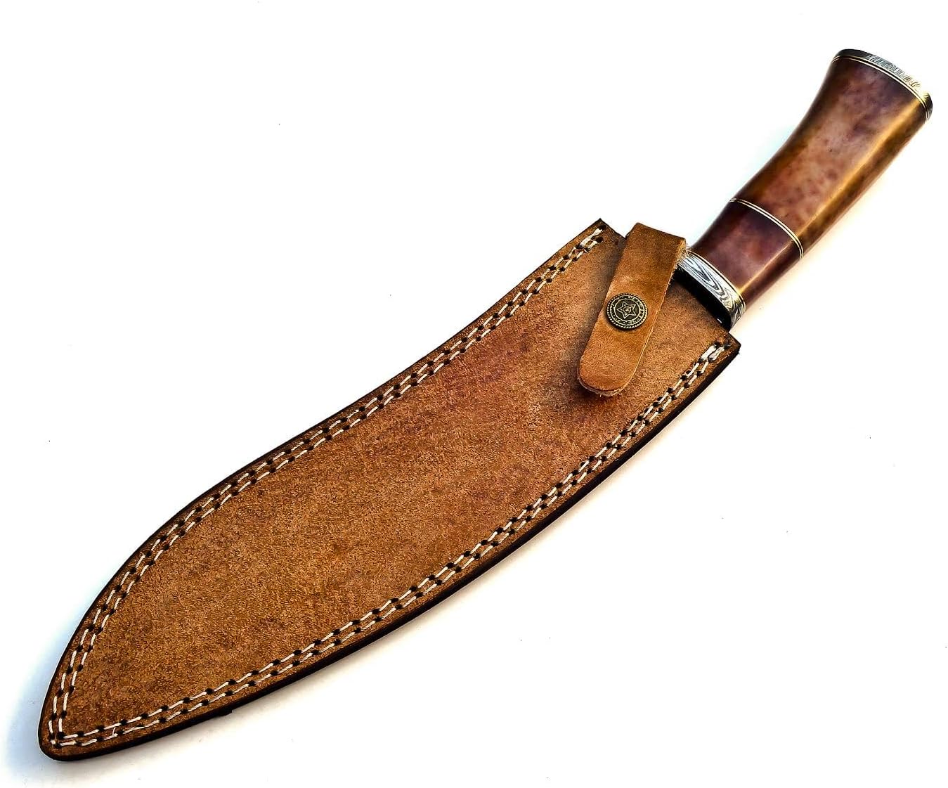 Handmade Damascus Steel 15 Inches Kukri Knife T1803