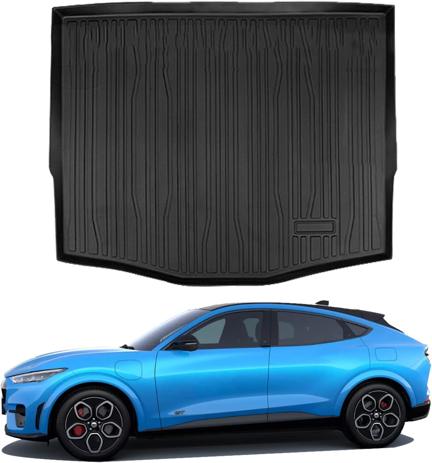 Black All-Weather Floor Mats Full Set Liners N62581