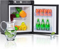 Black Propane Refrigerator 3 Way 1.4 Cu.Ft E58721