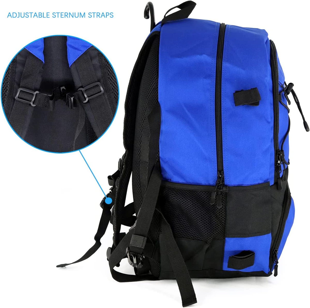 Extra Large Lacrosse Backpack Bag with Two Stick Holders F760