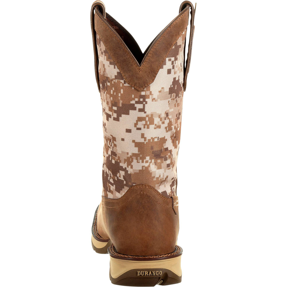 Brown Desert Camo Work Boots D1749