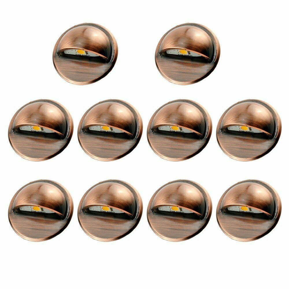 10 Pc Low Voltage LED Deck Lights Kit W15976