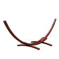 Hammock Stand Only 13.5 ft Heavy-Duty Wood Double Hammock Stand for 2 Persons, 500 Lbs. Weight Capacity K94148