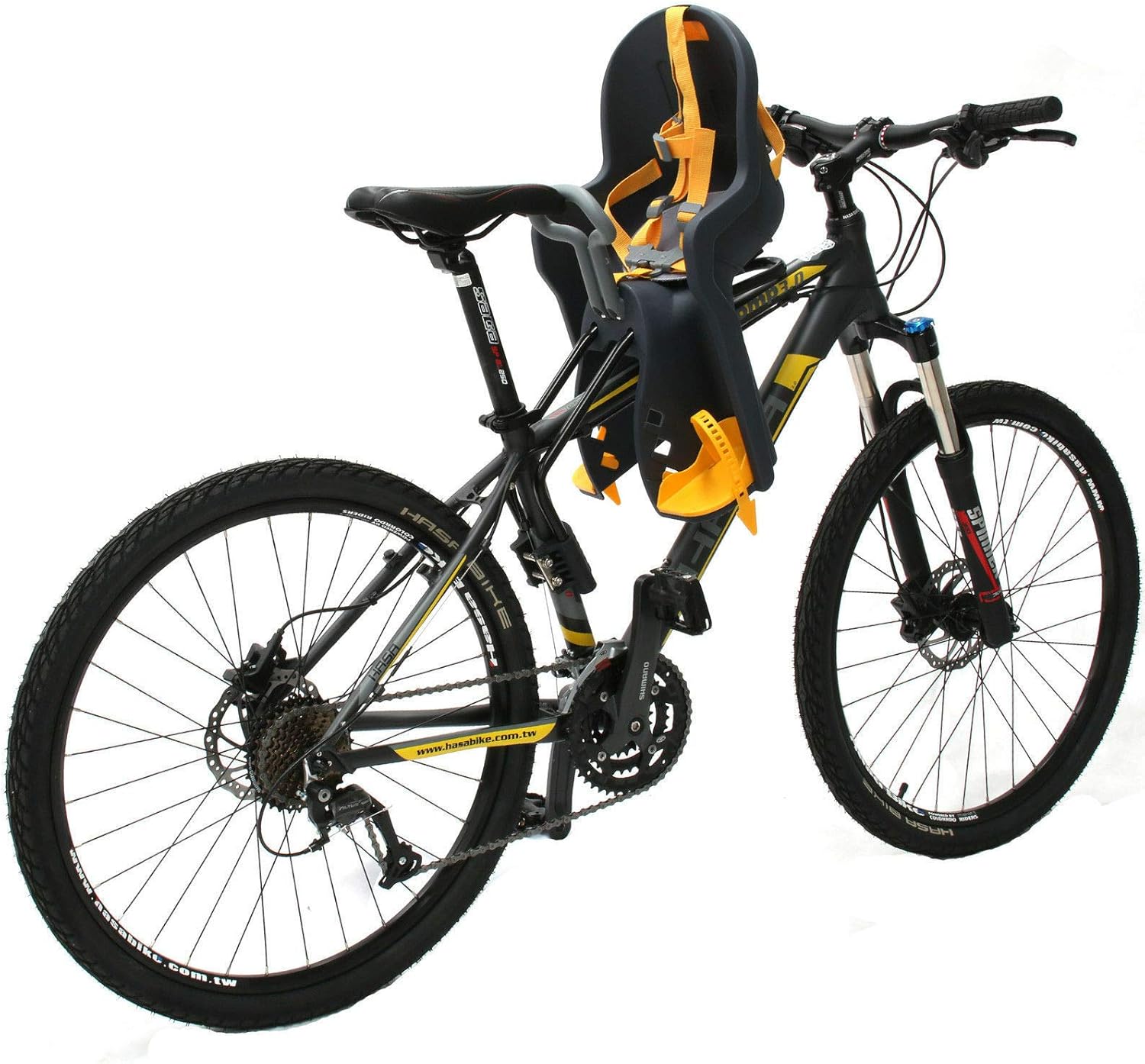 Pack of 2 Front Mount Baby Carrier Bicycle Seat with Handrail C58992