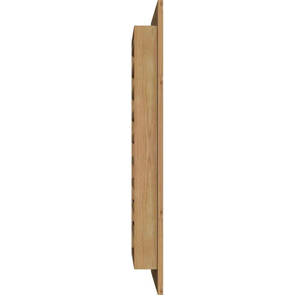 Unfinished Functional Vertical Gable Vent N16029