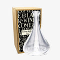 Black Toast Glass Wine Carafe U135523