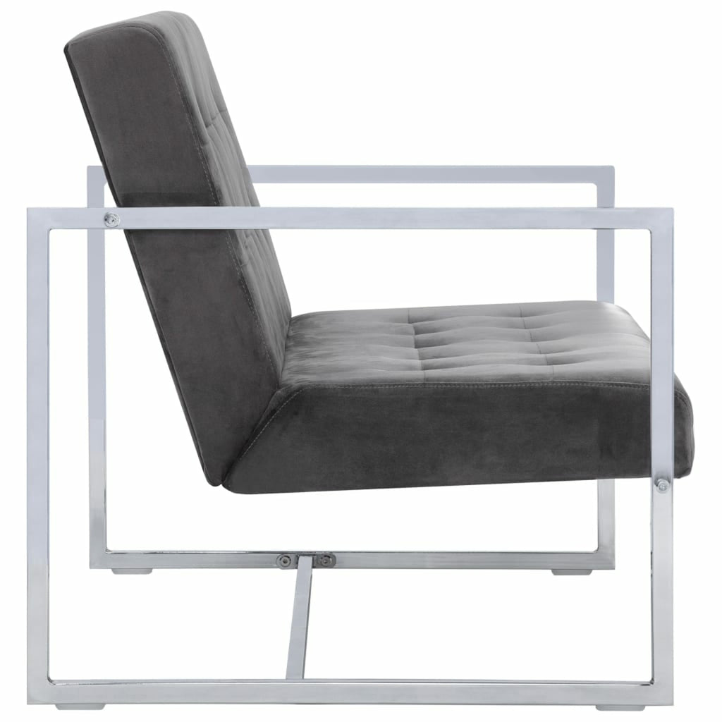 2-Seater Sofa Dark Gray W445