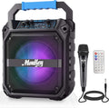 Portable Karaoke Machine with Bluetooth PA Speaker and Microphone S857