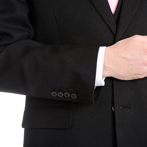 Grey Vested Suit A90061