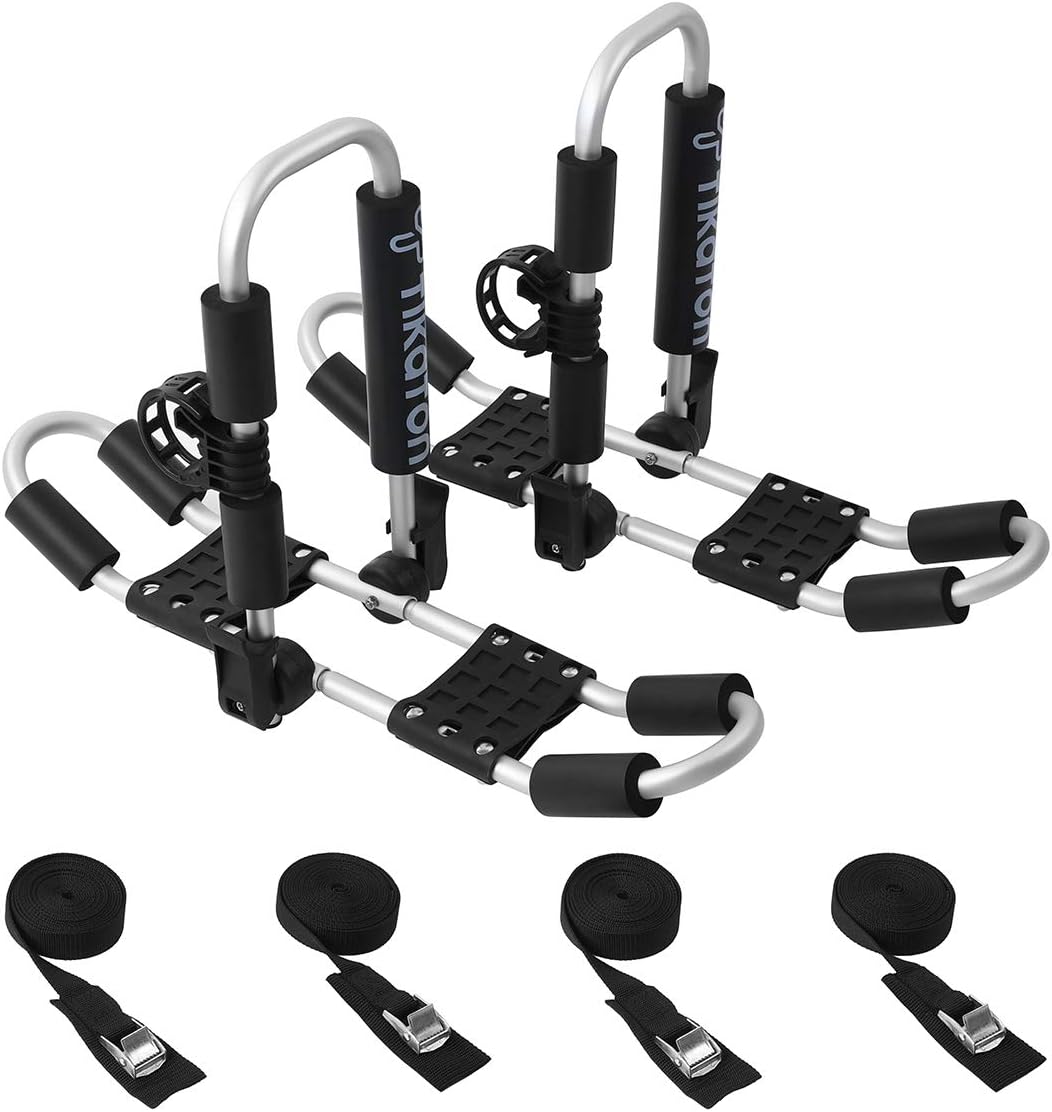Foldable Kayak Car Rack with 4pcs Straps R12758