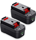 2Pack 6.0Ah 18 Volt Replacement Battery U970