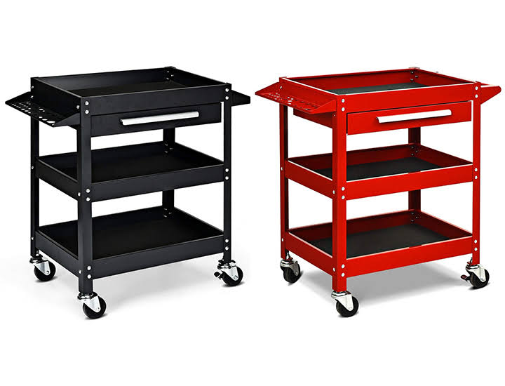 Rolling Tool Cart with Drawer V2956