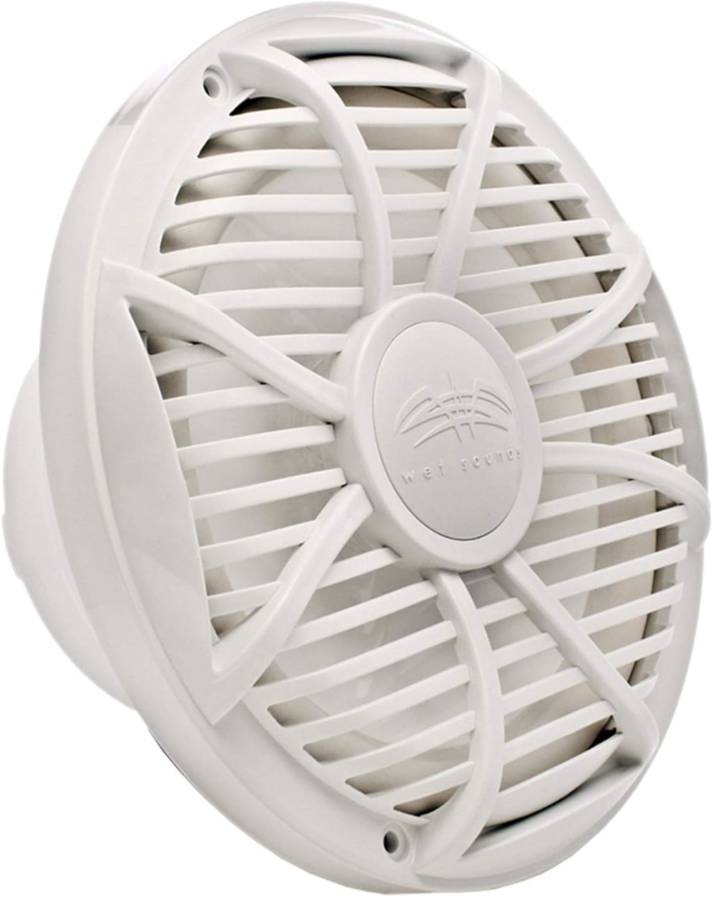 10" White Free Air Marine Subwoofer & 2-Channel Amplifier D88456