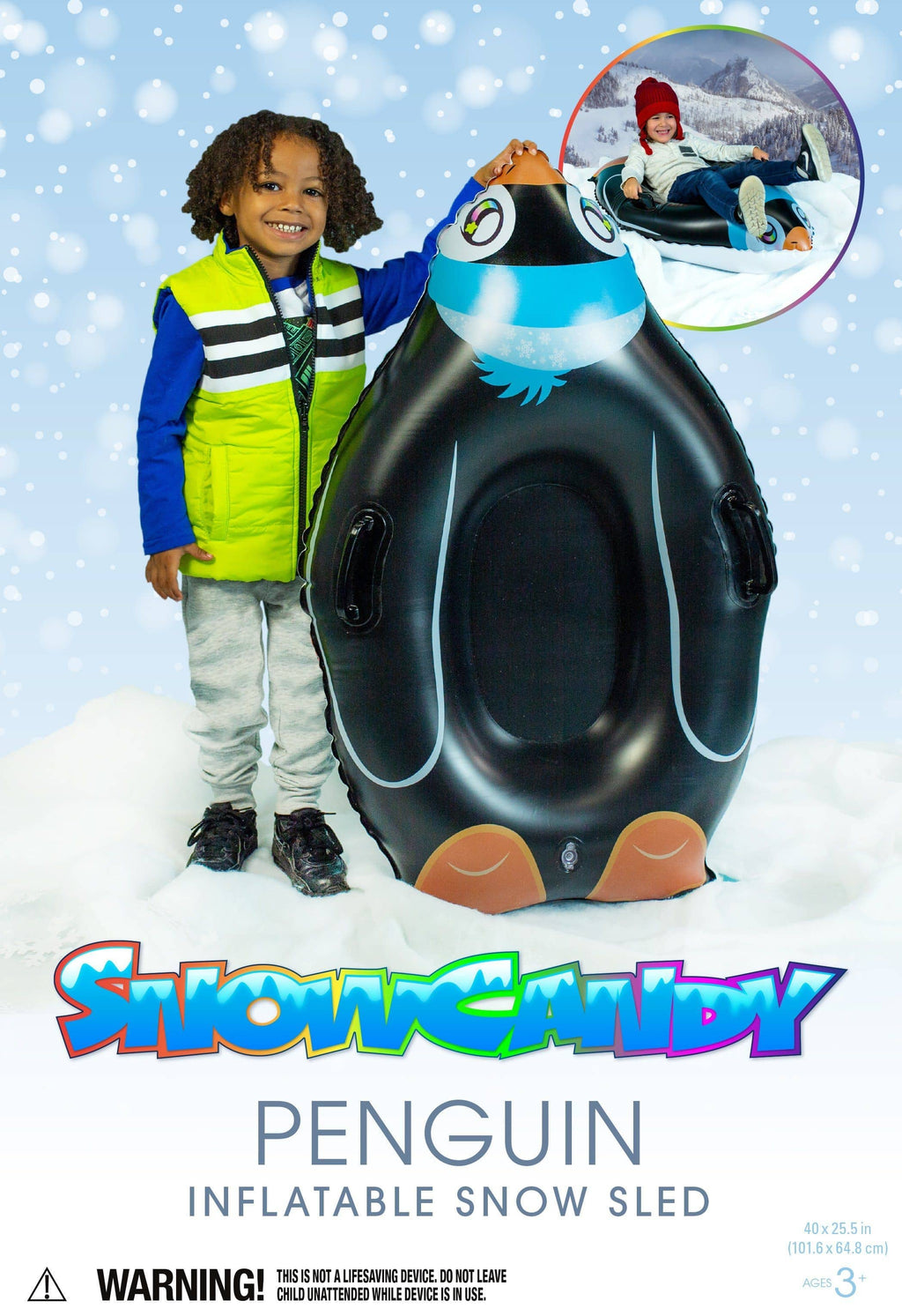 Penguin Snow Sled T626