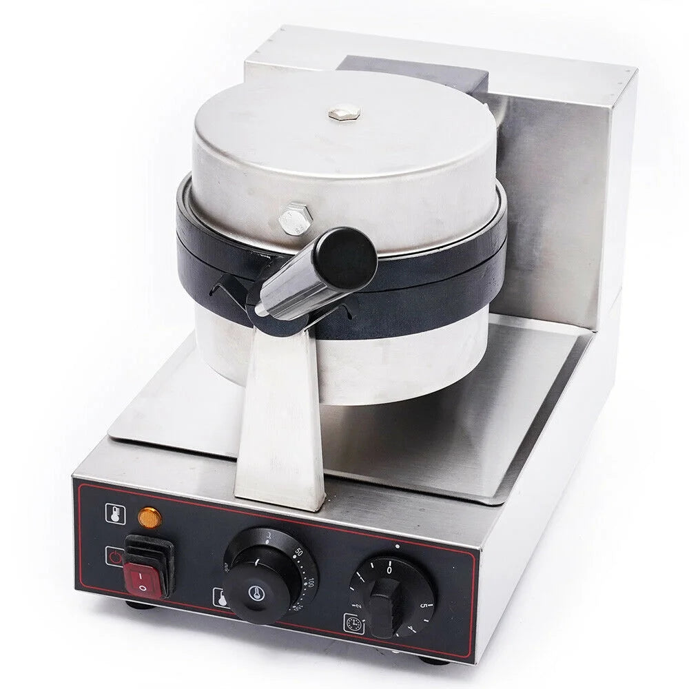Electric Burger Waffle Maker Machine Panini Hamburger Press A583