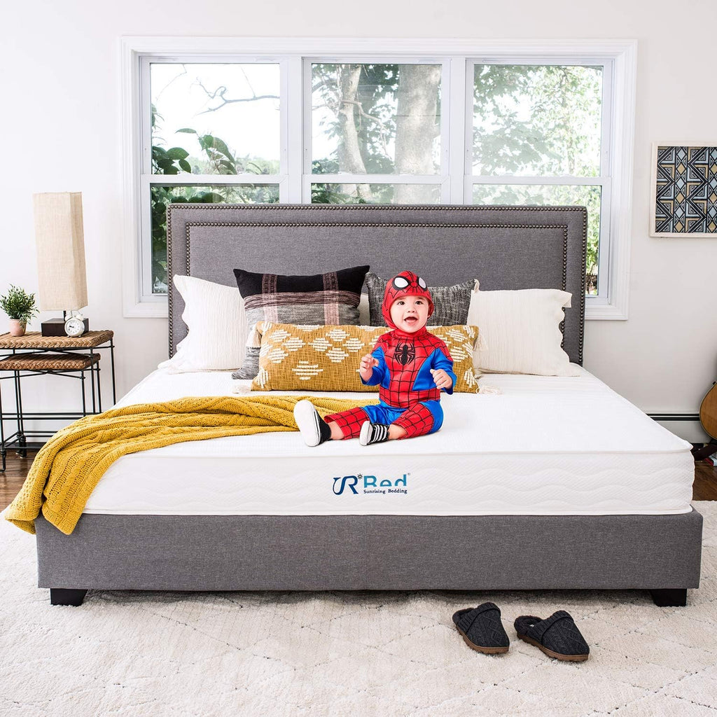 8 inch Natural Latex Twin Mattress with Pocket Coil T48253