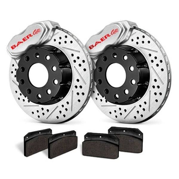 Brake System 11 inch Front Drag Race Clear Mustang N788882