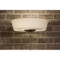 Brushed Steel Metal 300W Torchiere C60592