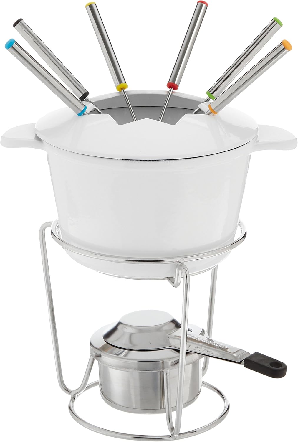 13-Piece Cast Iron Fondue Set Z9946