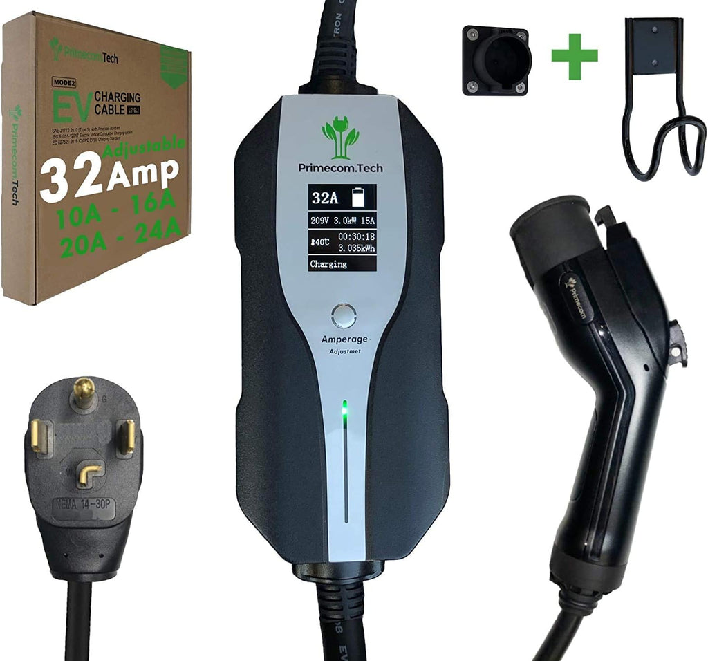 Level 2 Electric Vehicle Charger with 50Ft Cable Y6758