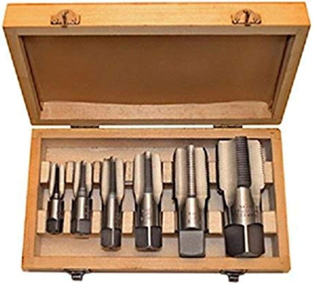 6 Pc Carbon Steel NPT Pipe Tap Set X327416