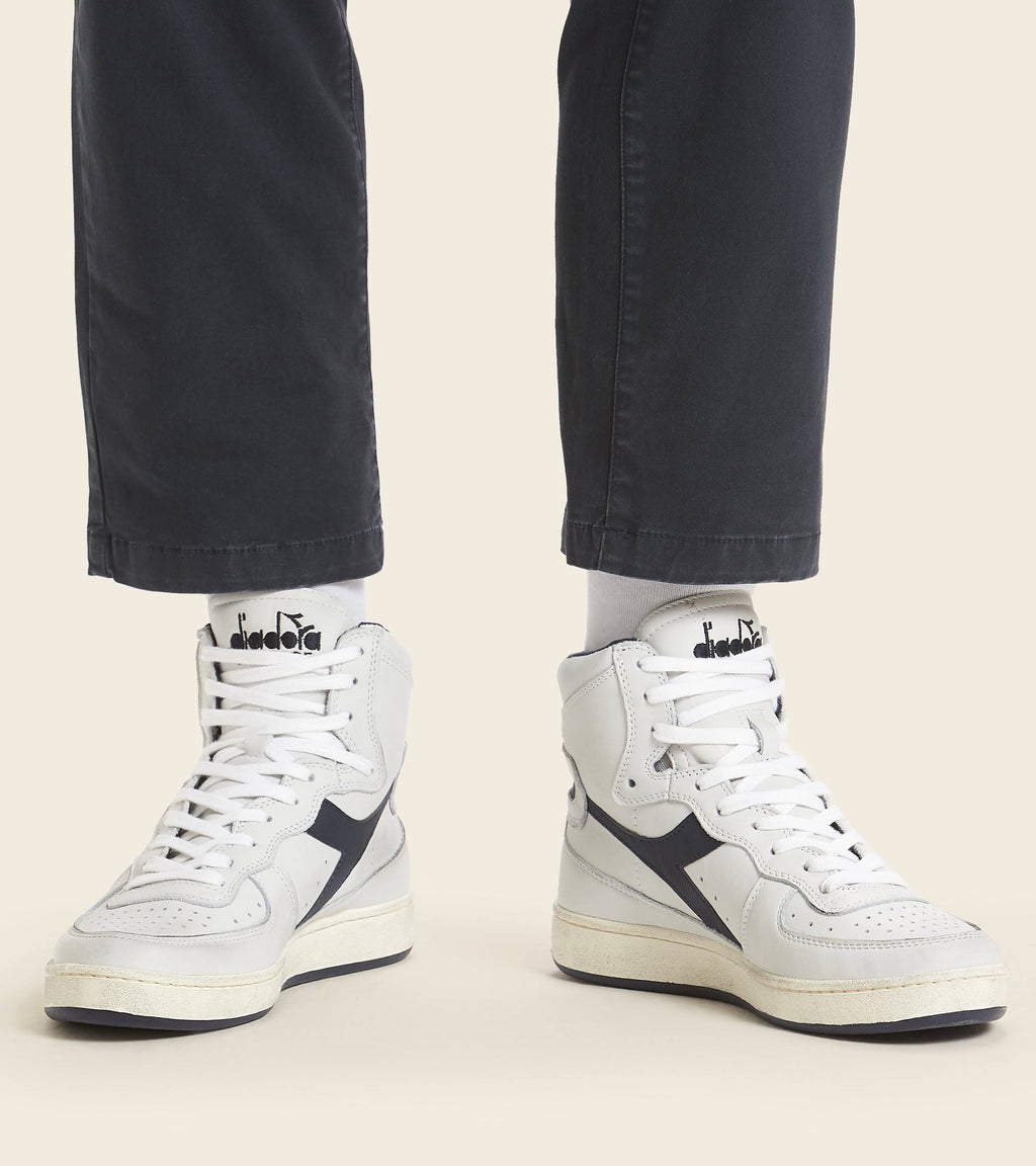 White Basket Sneakers J98233
