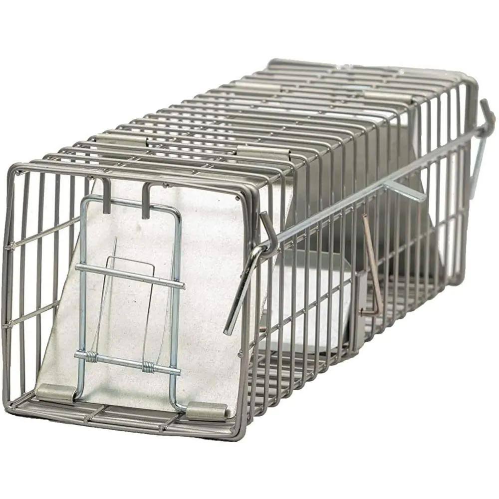 Two Door Catch Release Heavy-Duty Humane Cage Live Animal Traps (Pack of 10) E373342