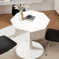 Octagonal Dining Table with MDF Table Top Metal Base B33294