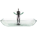 Crystal-abr Bathroom Waterfall Faucet R483