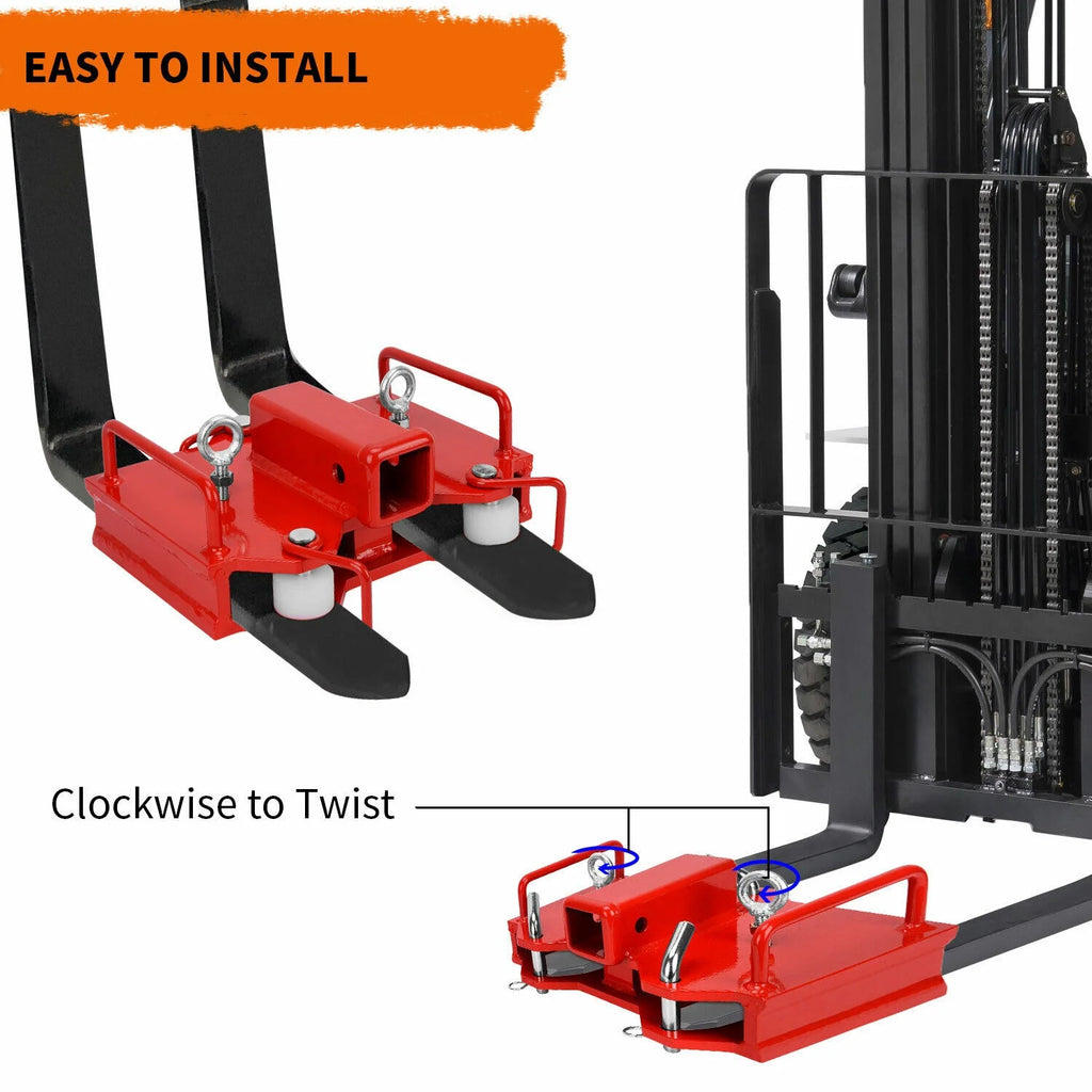 2'' Forklift Trailer Hitch Receiver Tow Hitch V640723