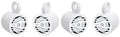 120W Marine Boat 6.5" Wakeboard Tower Speakers N6500