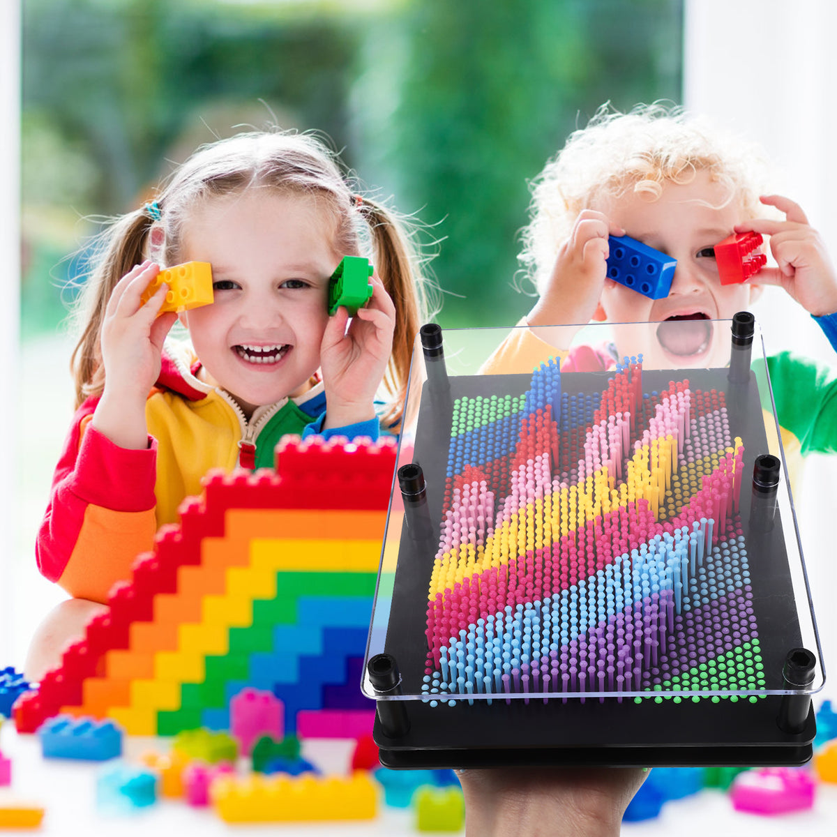 Sensory Board Pin Art Toy for Toddlers H8601